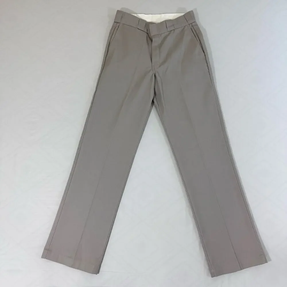 Dickies 874 Original Fit Work Pants Men 29x32 Gray Twill Skater Streetwear